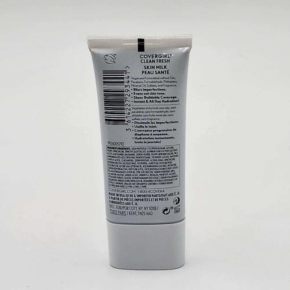Covergirl Clean Fresh Skin Milk Nourishing Foundation 640 Dark Dewy Finish New